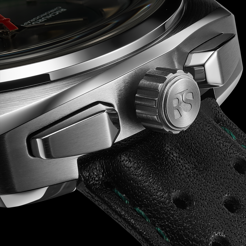 The Bullhead Chrono RS3 - Green - Racing-Inspired Classic