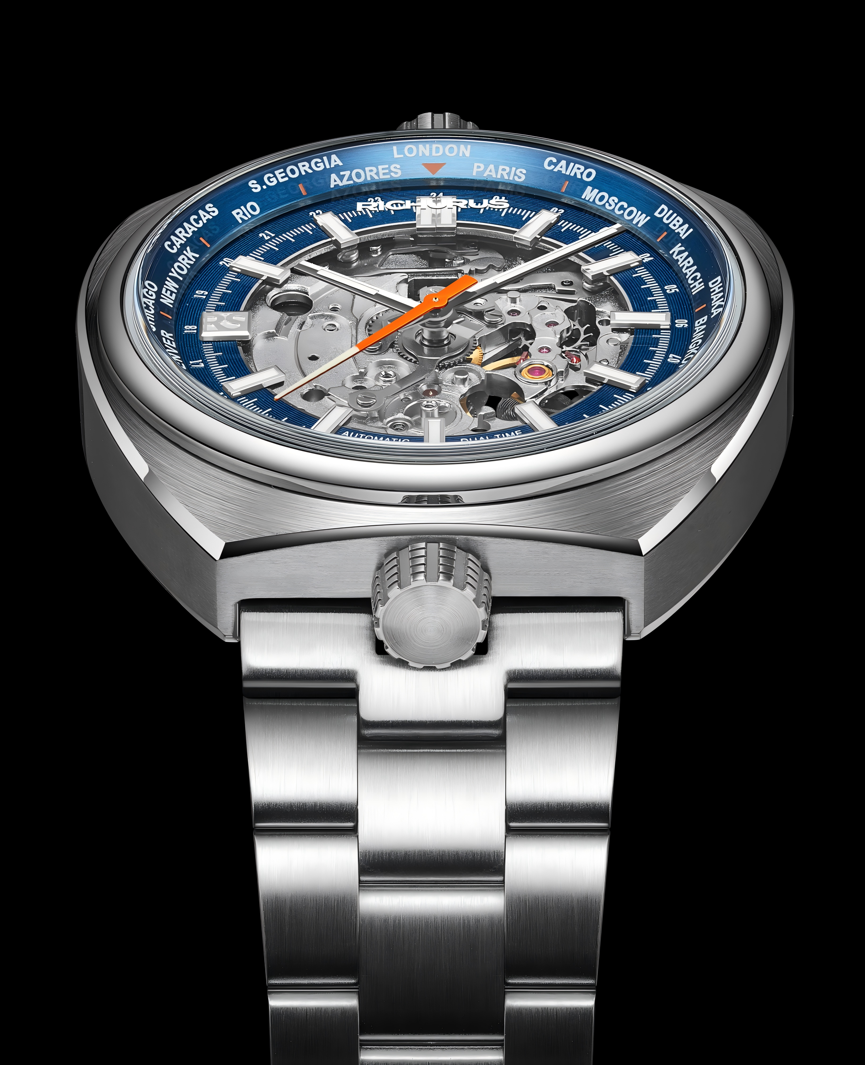 The Bullhead Automatic - Bracelet - Blue