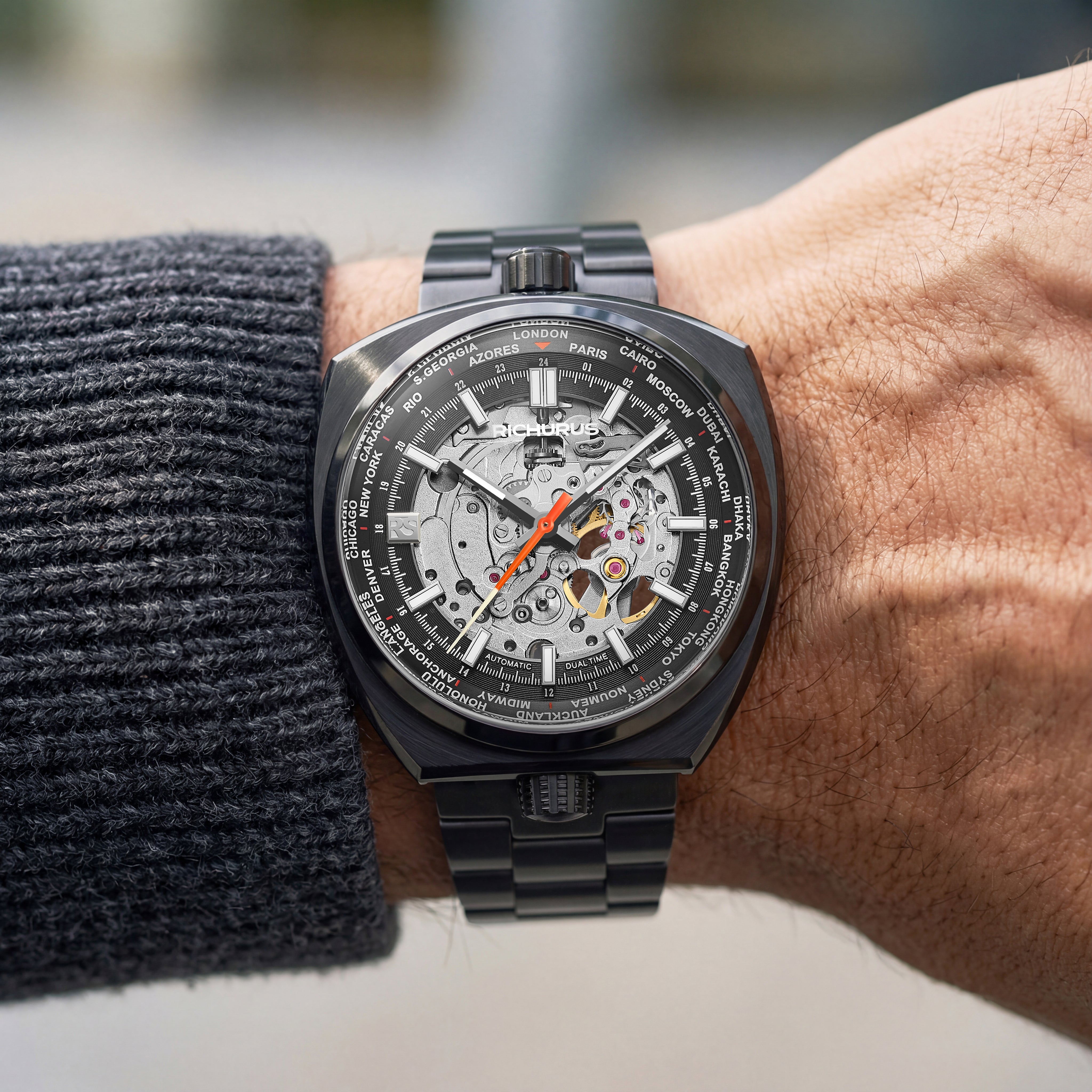 The Bullhead Automatic - Bracelet - Stealth