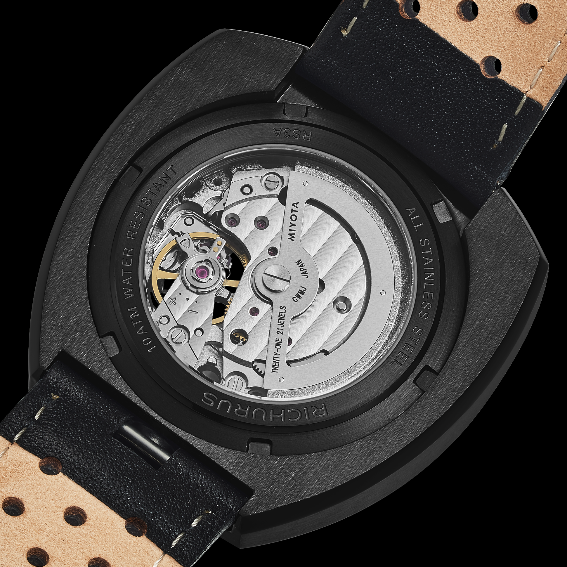 The Bullhead Automatic - Leather - Stealth