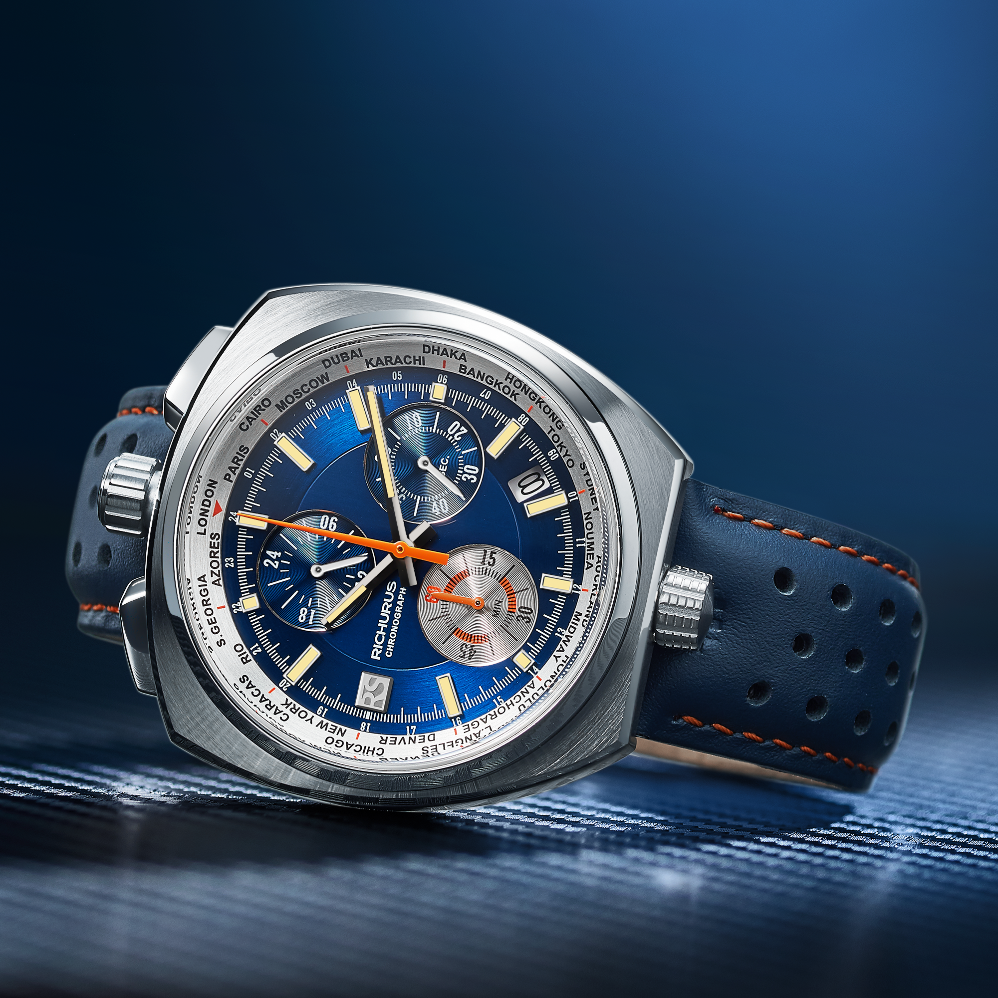 The Bullhead Chrono S - Next Generation - Blue