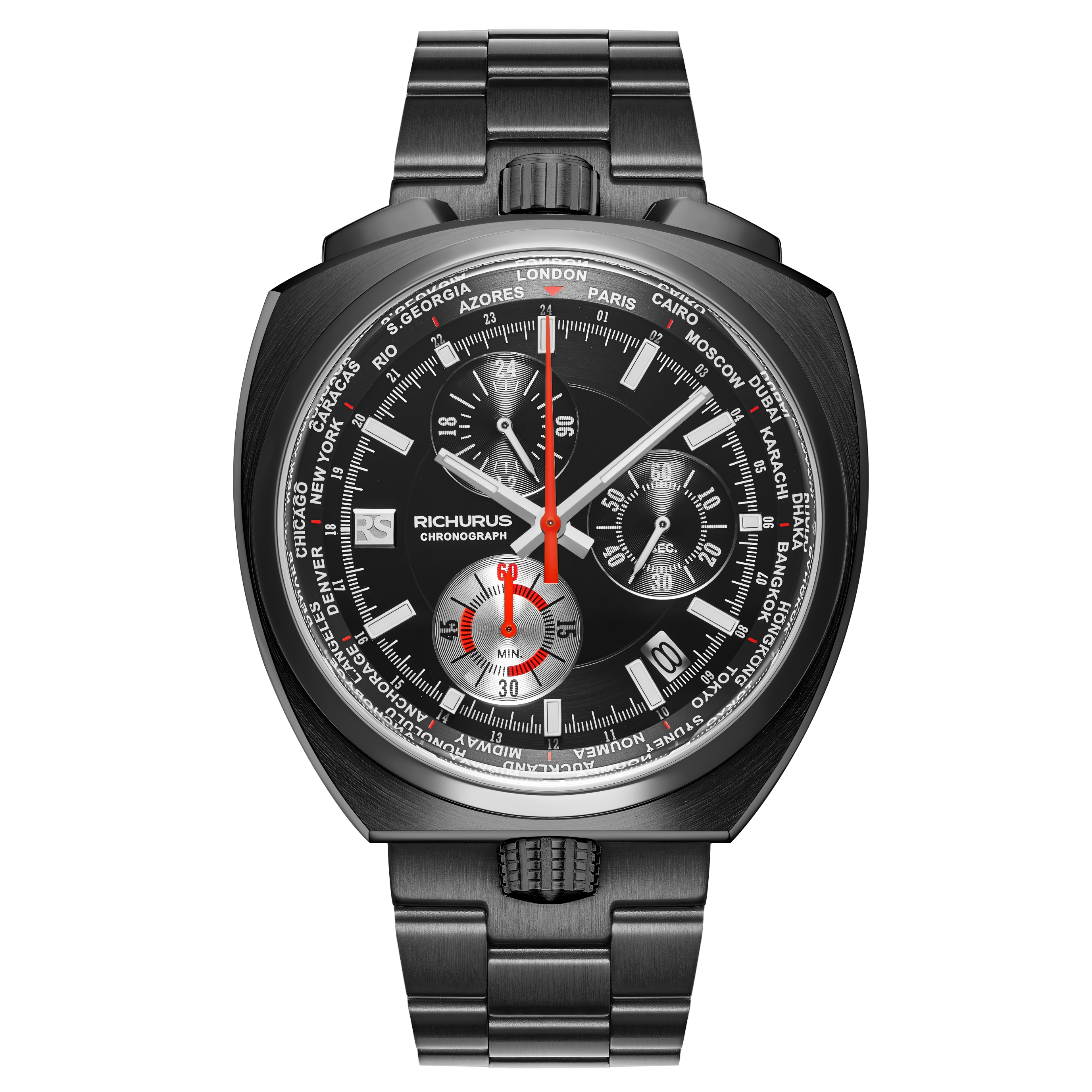 The Steel Bracelet of Bullhead - Black