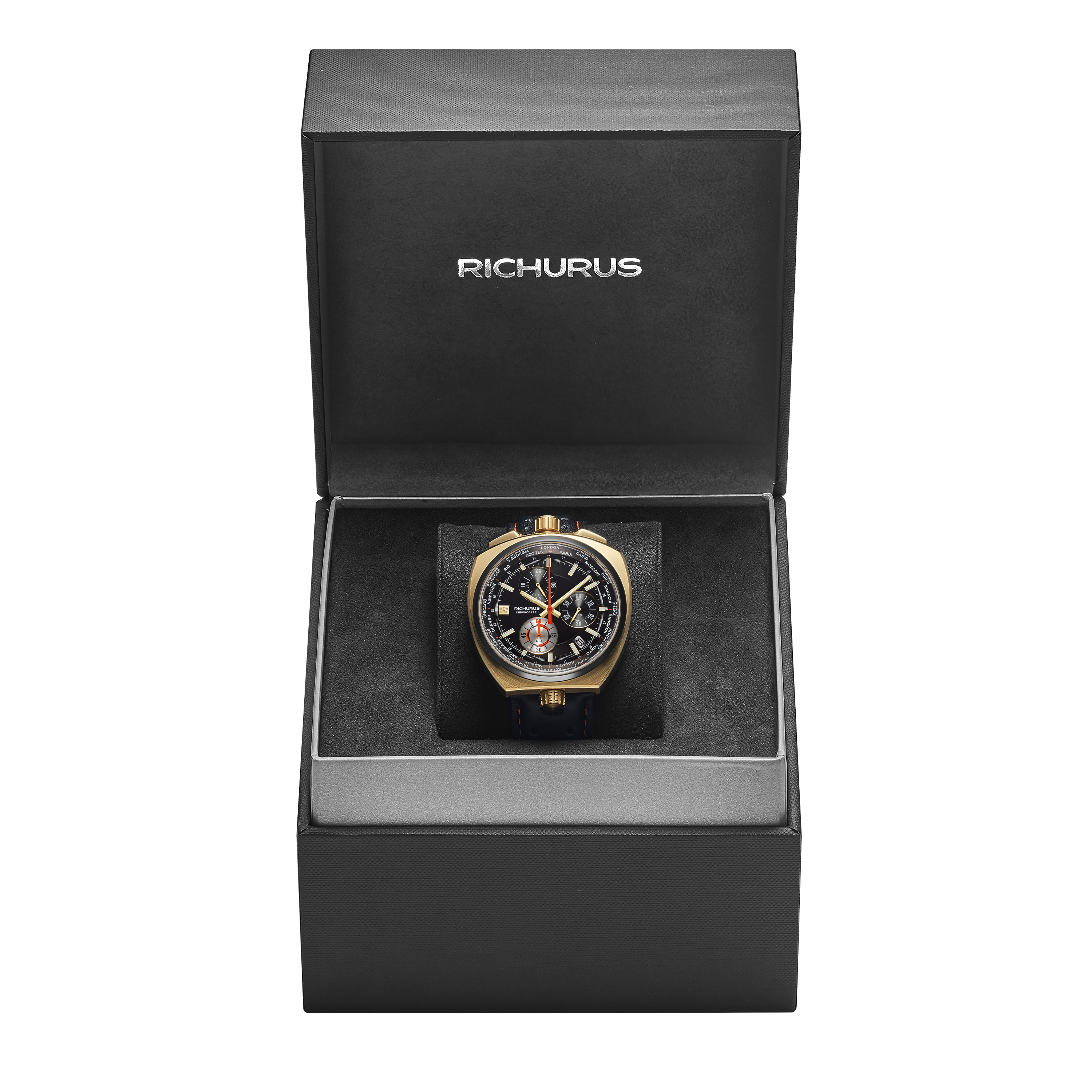Bullhead Chrono S – Next Generation – Leather Gold