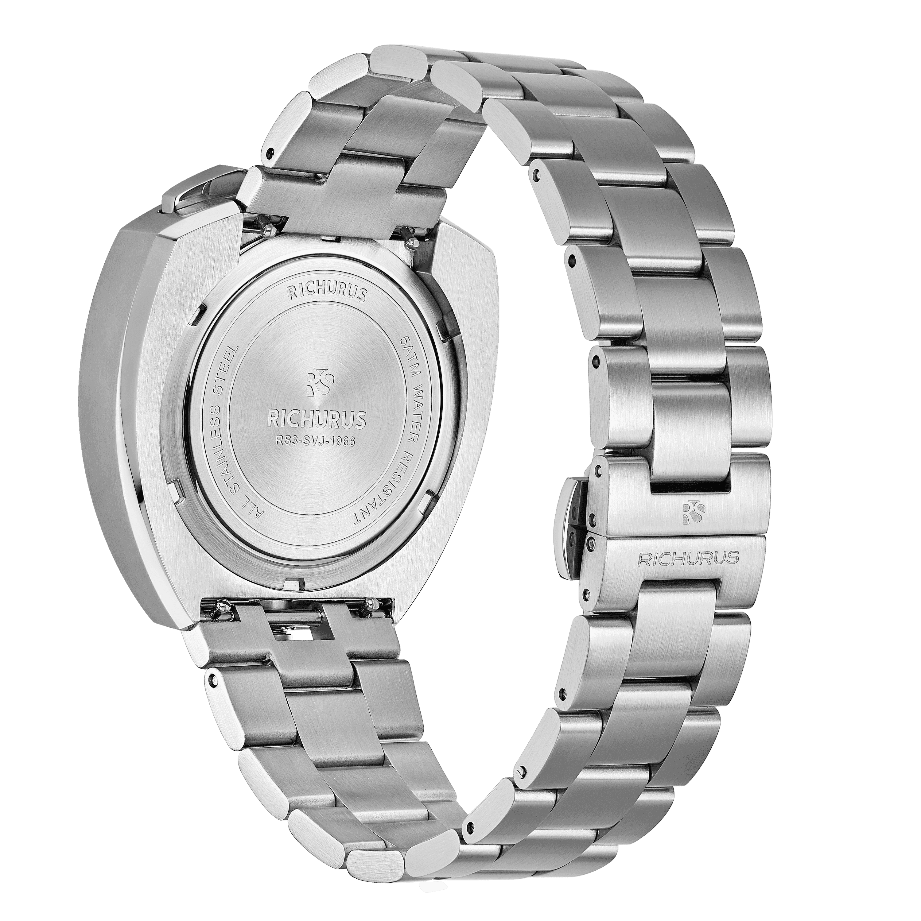 The Bullhead Chrono – Racing-Inspired Classic - Bracelet - Green - RICHURUS WATCHES