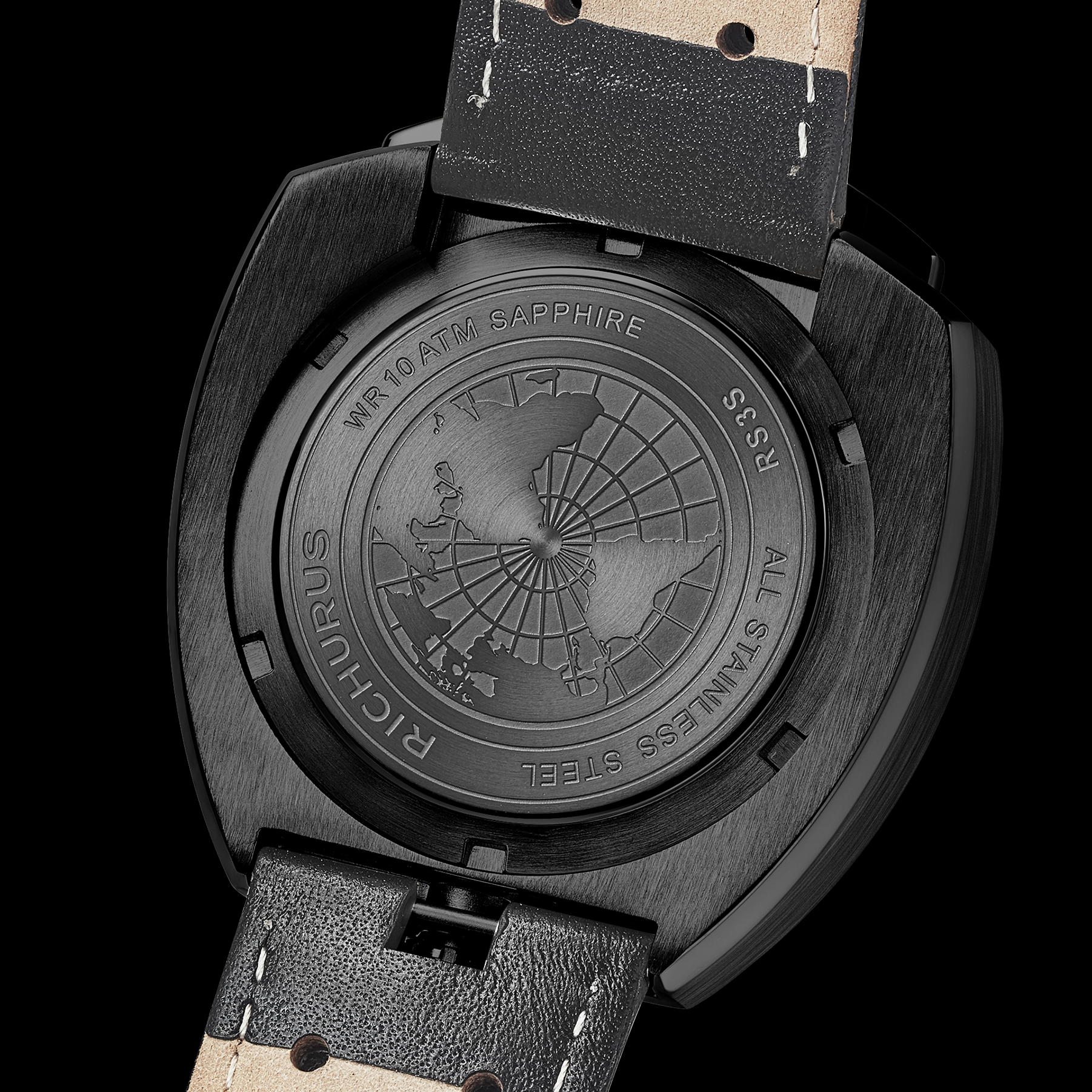 The Bullhead Chrono S - Next Generation - Leather Stealth