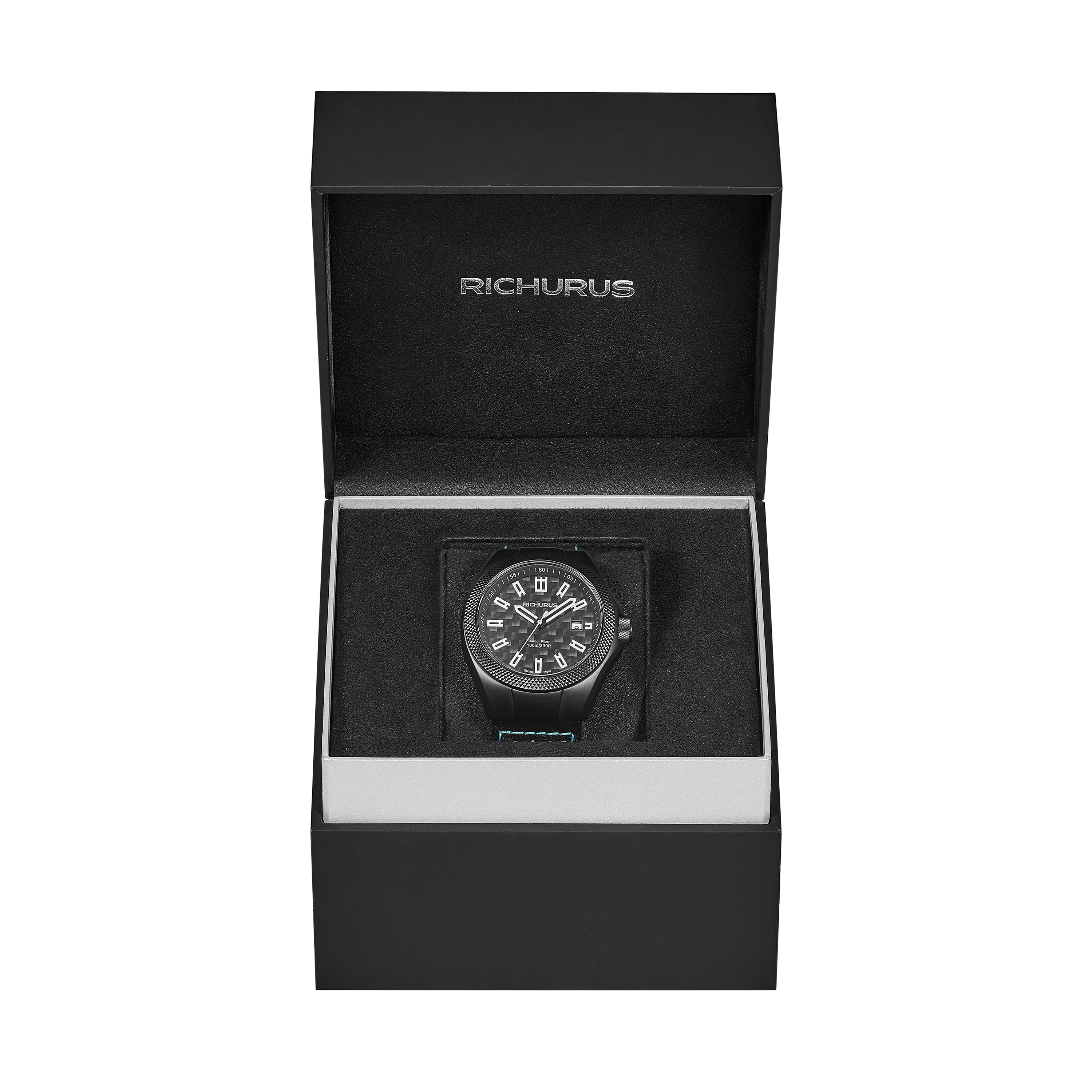 The LumiX – Super Luminous - Carbon Fiber – Leather – Black