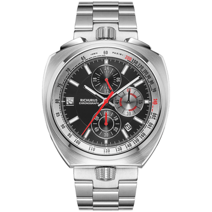 The Bullhead Chrono - Bracelet - Black