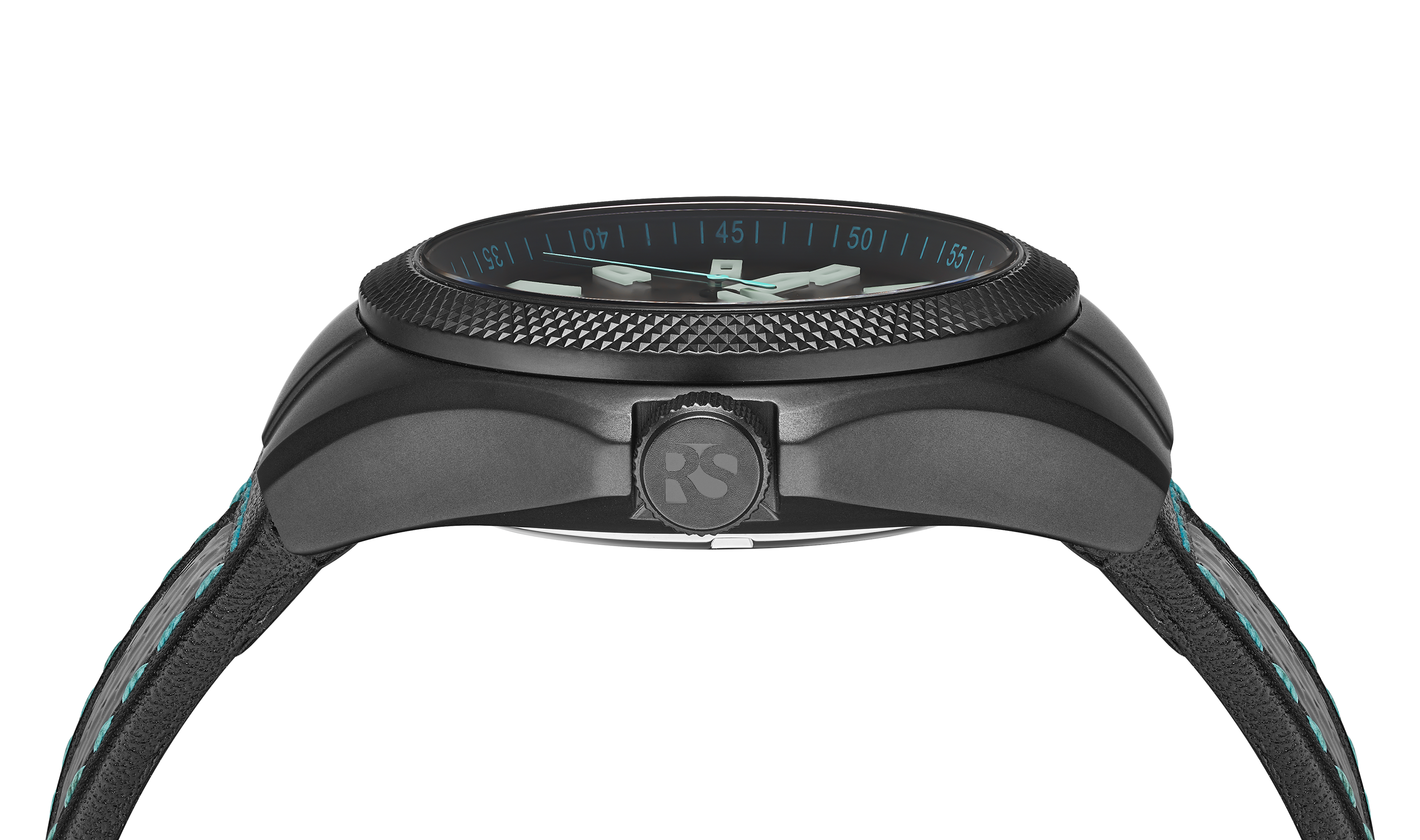 The LumiX – Super Luminous - Carbon Fiber – Leather – Black