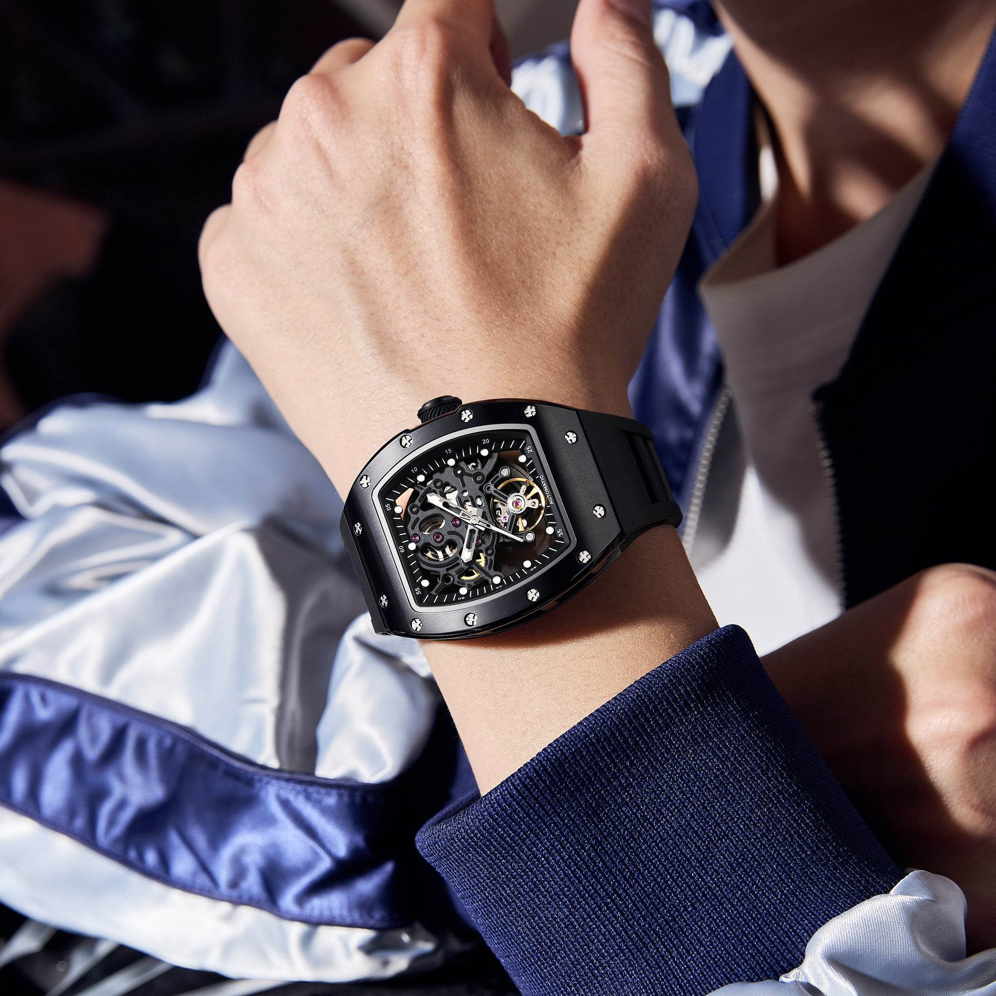 The Starship Skeleton Automatic - Black