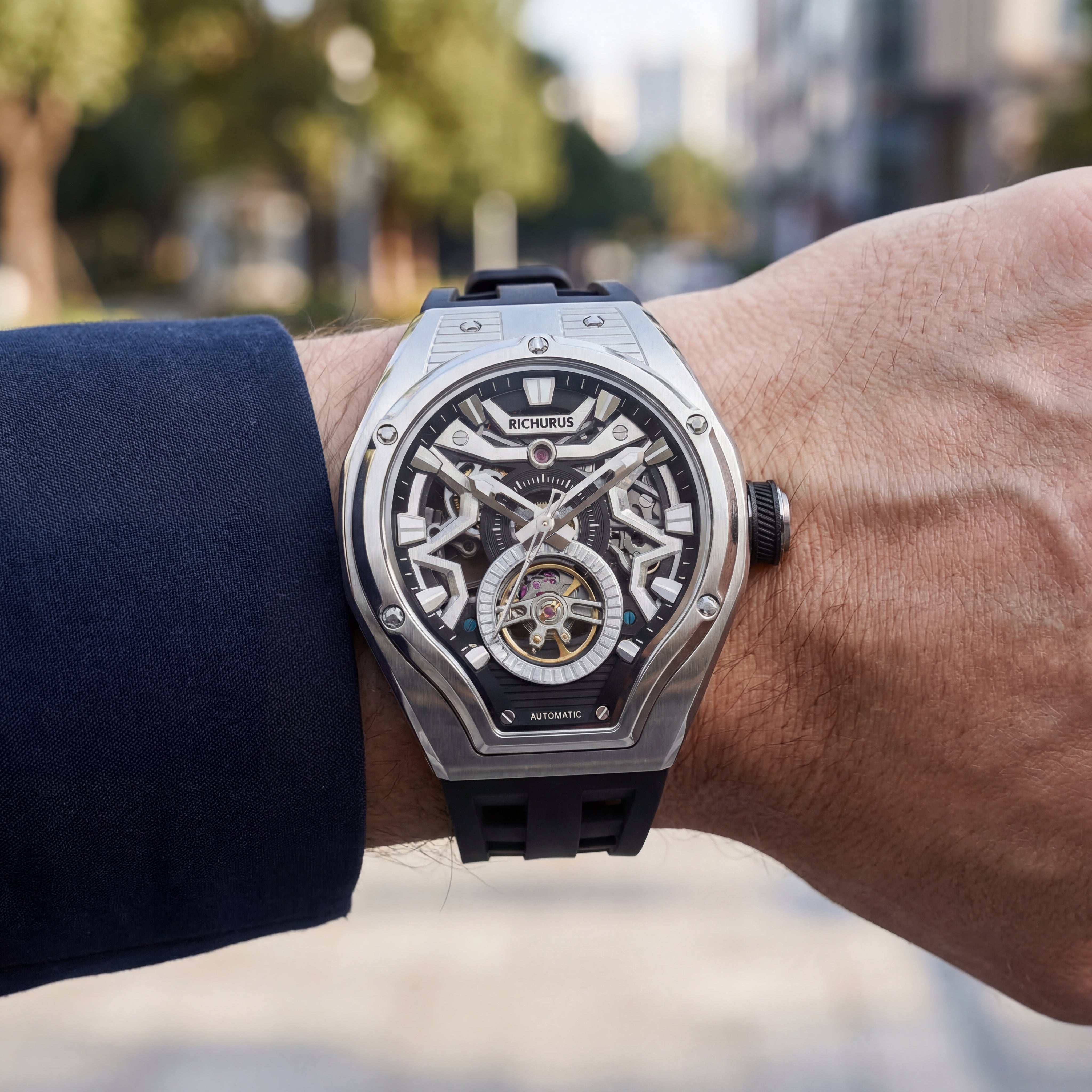 The Aviator Automatic - Silver