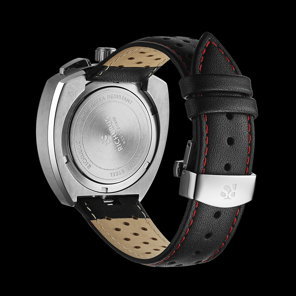 The Bullhead Chrono RS3 - Black - Racing-Inspired Classic