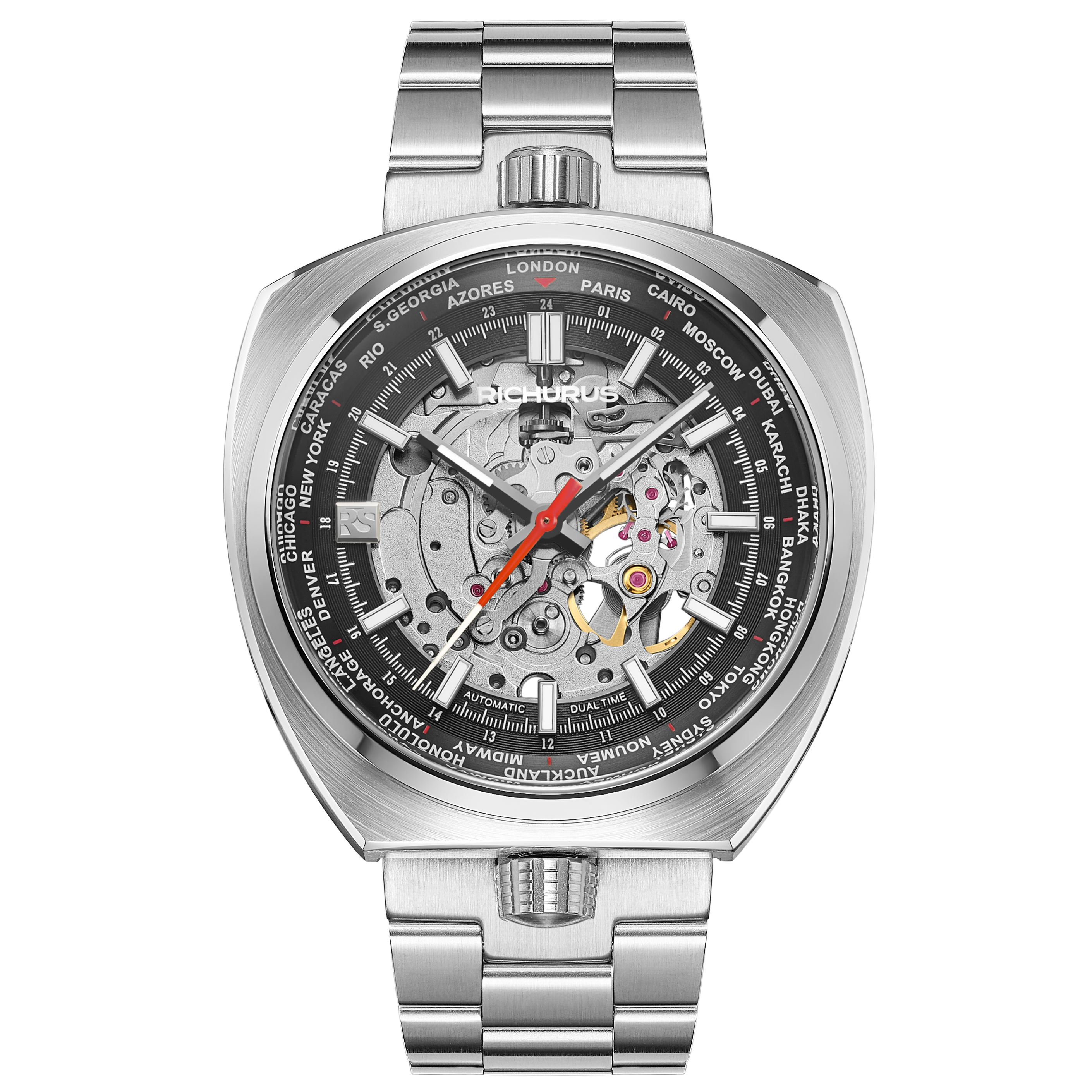 The Bullhead Automatic - Bracelet - Black