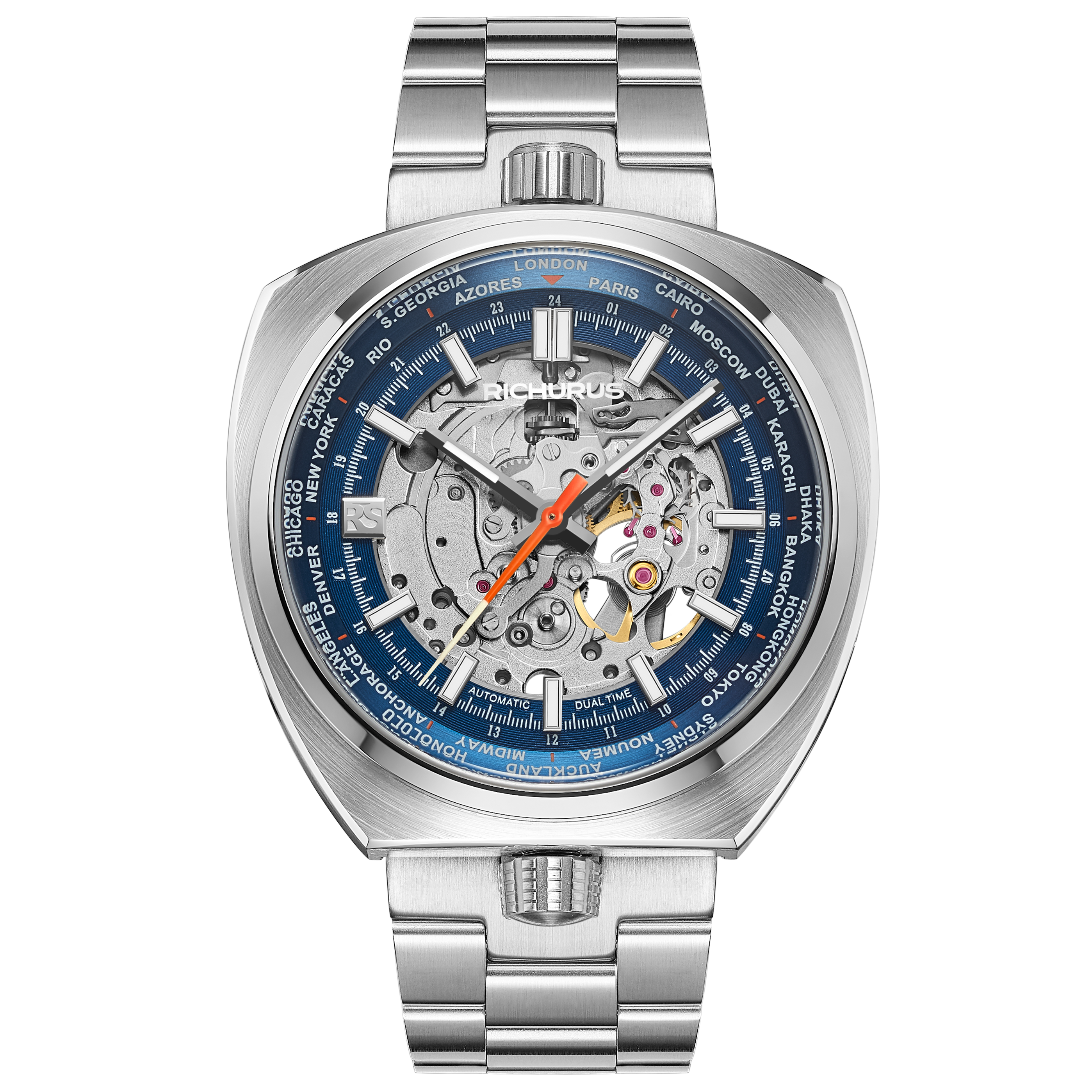 The Bullhead Automatic - Bracelet - Blue