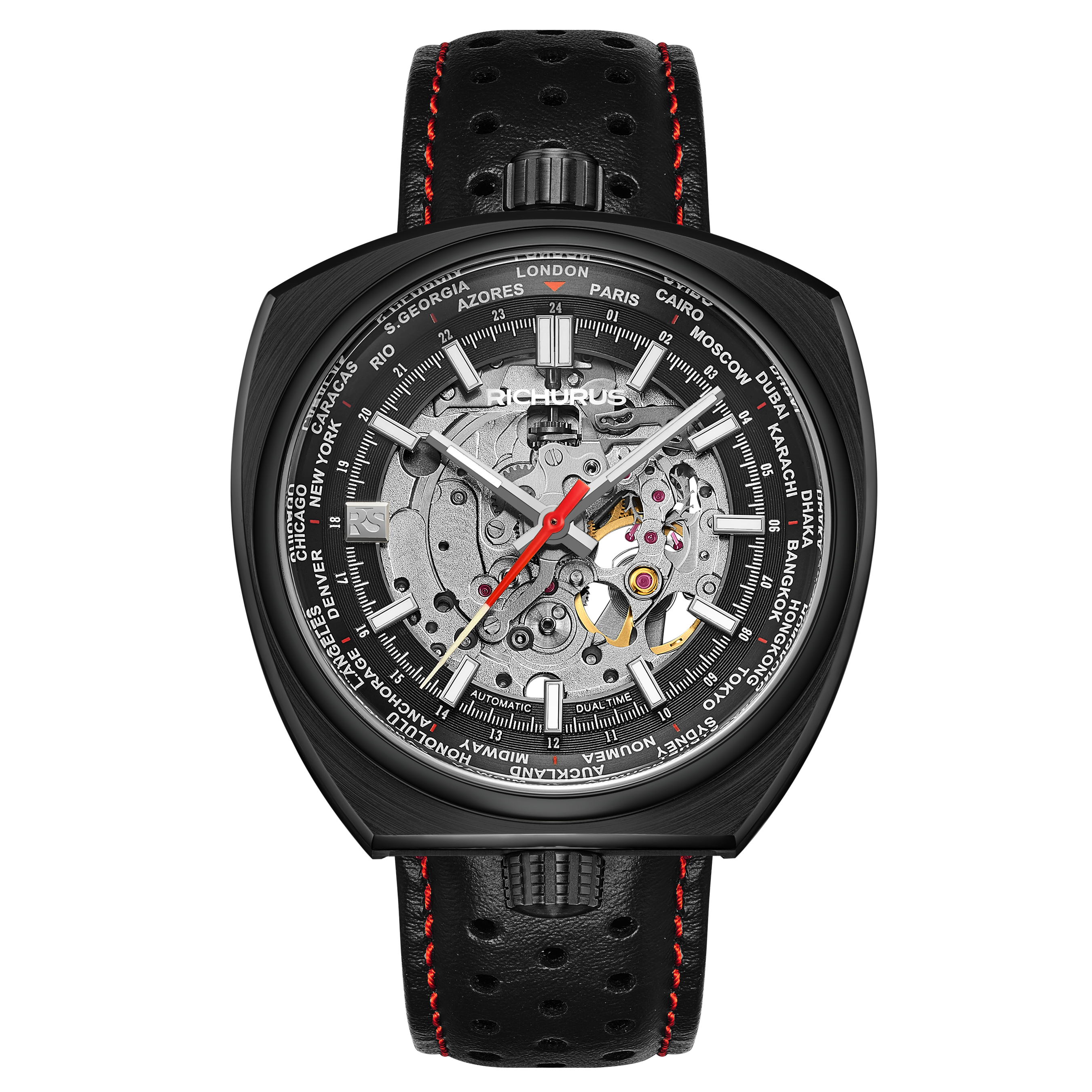 The Bullhead Automatic - Leather - Stealth