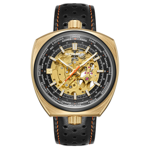 The Bullhead Automatic - Leather - Gold