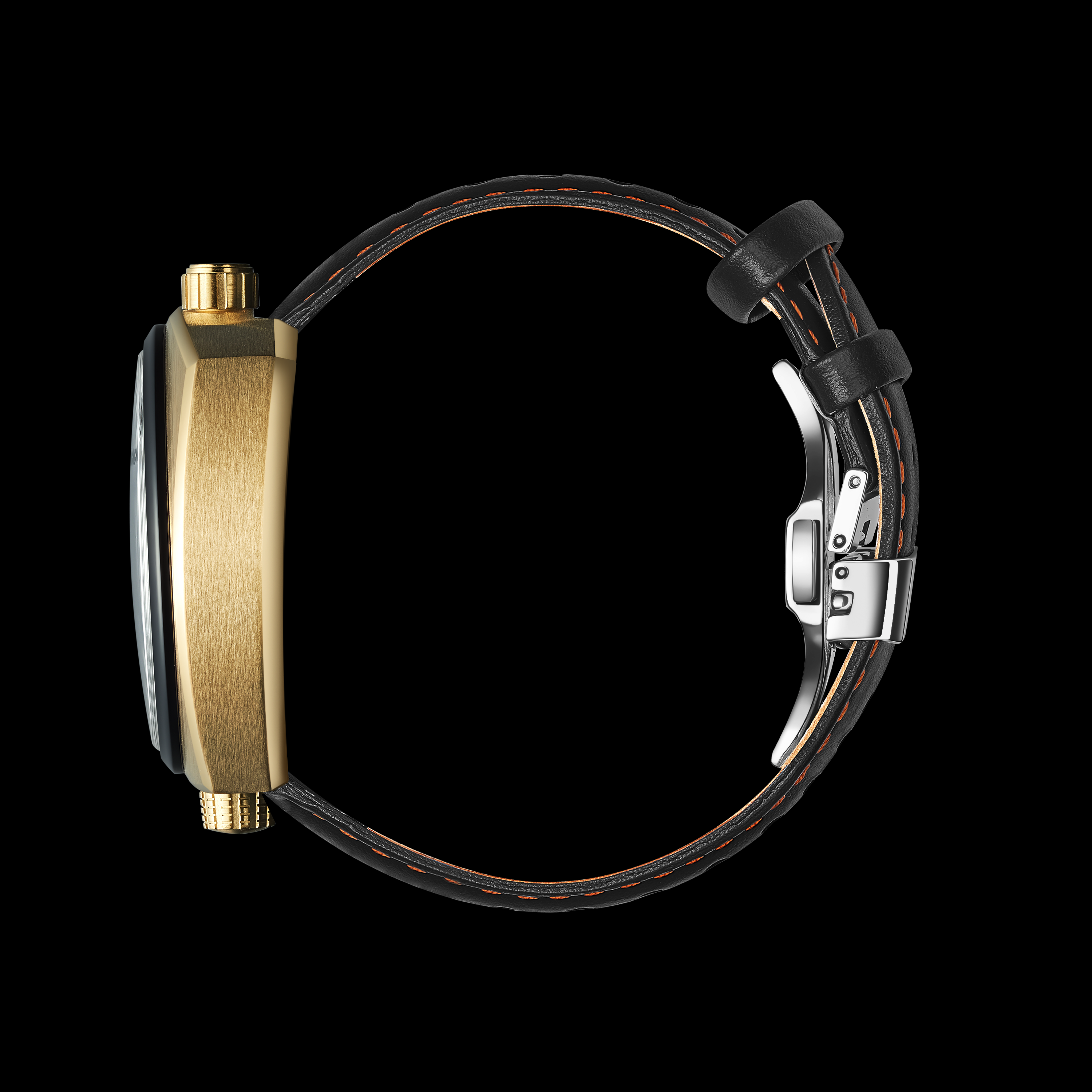 The Bullhead Automatic - Leather - Gold