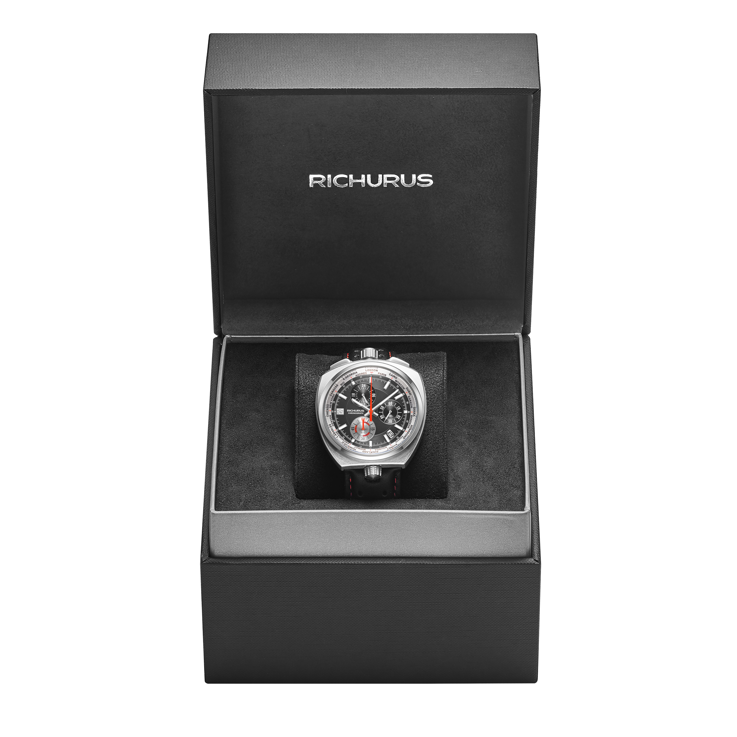 The Bullhead Chrono S - Next Generation - Leather Black