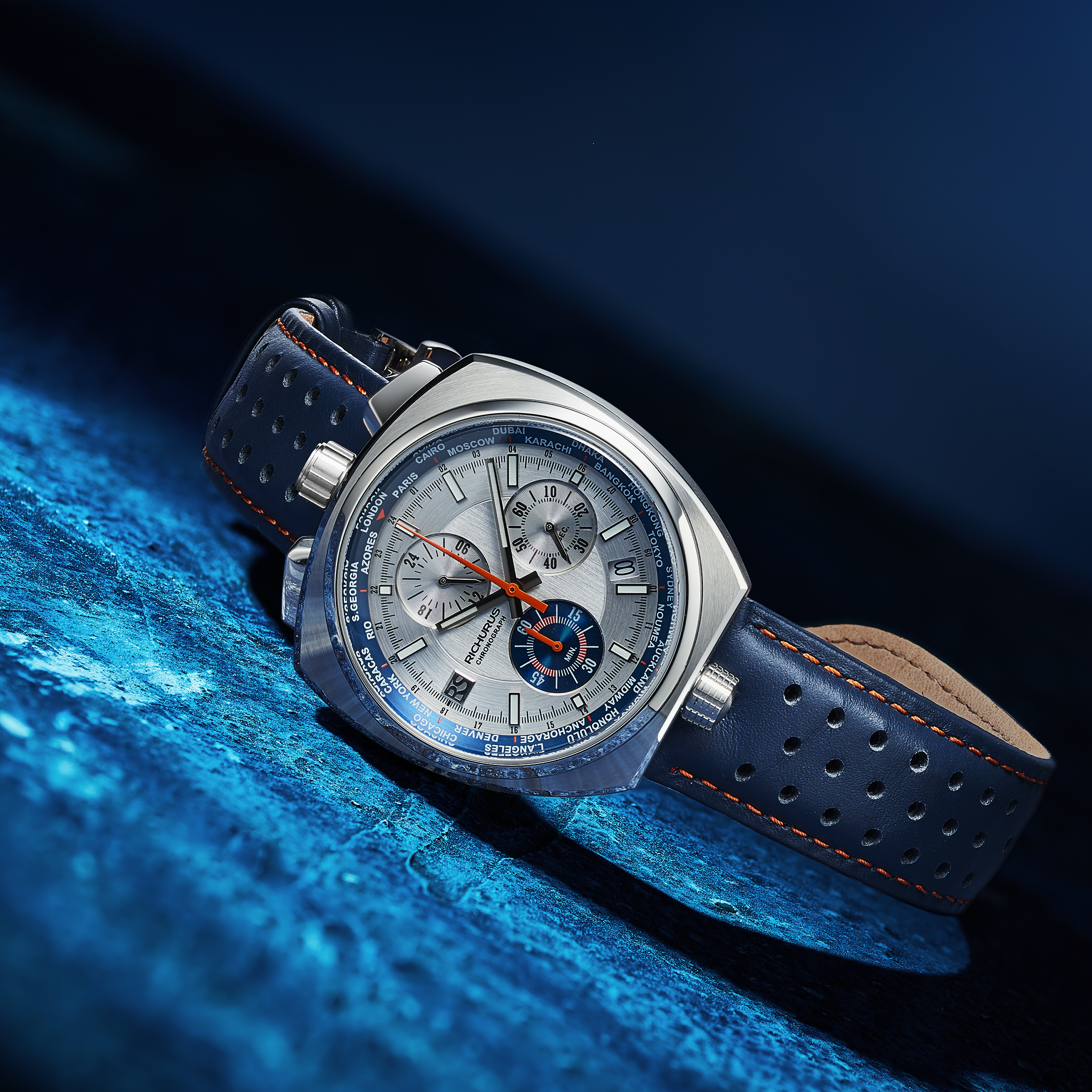 The Bullhead Chrono S - Next Generation - Azure