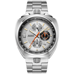 316 Stainlss Steel Bracelet with Quick-release Function – Dual Push Butterfly Clasp - RICHURUS WATCHES
