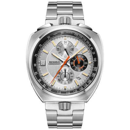 The Bullhead Chrono - Bracelet - Silver