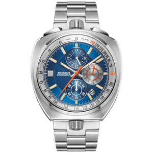 316 Stainlss Steel Bracelet with Quick-release Function – Dual Push Butterfly Clasp - RICHURUS WATCHES