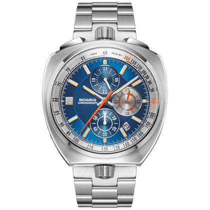 The Bullhead Chrono - Bracelet - Blue