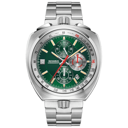 The Bullhead Chrono – Bracelet - Green