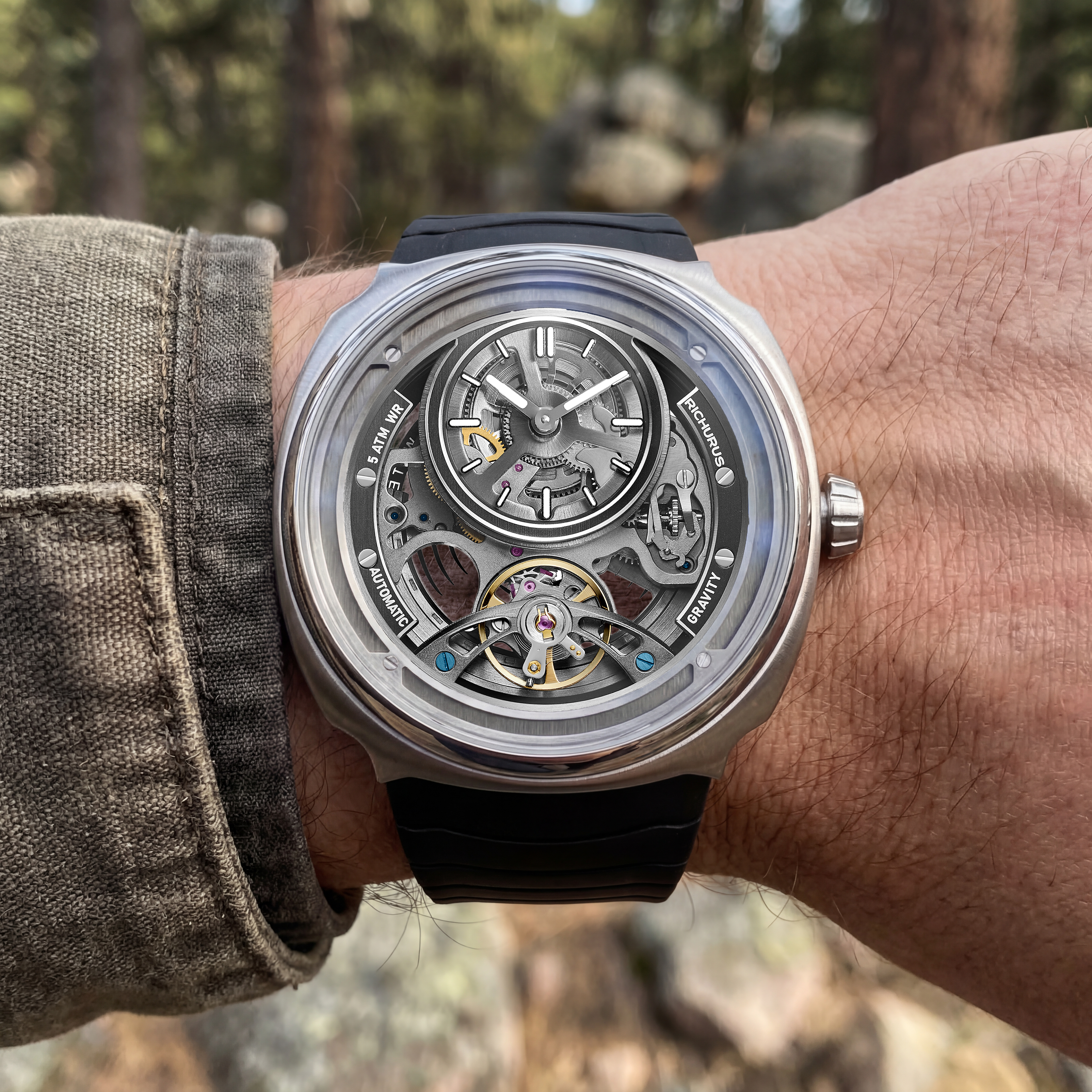 The Gravity Automatic - Silver