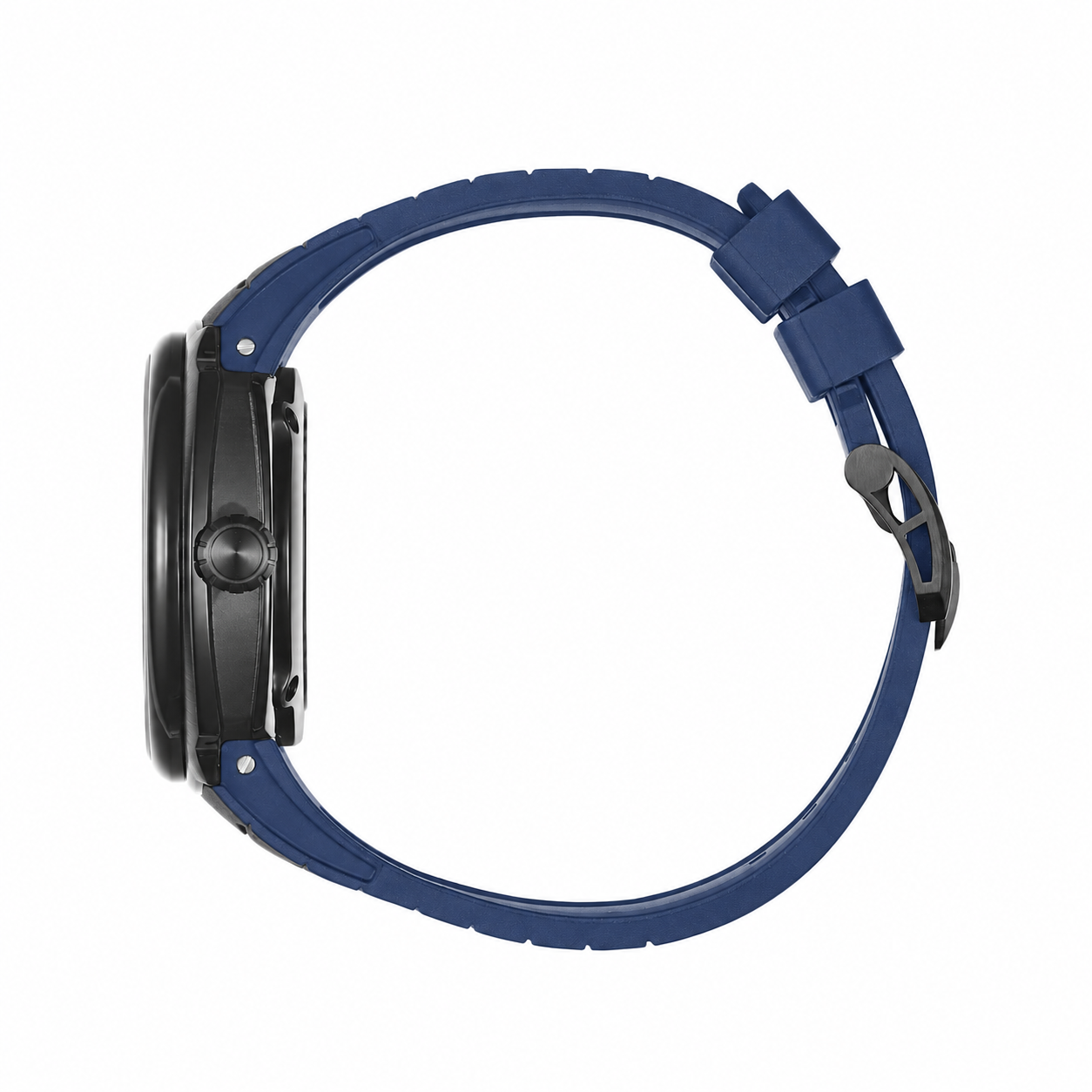 The Gravity Automatic - Black - Blue Strap