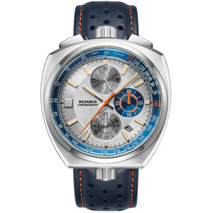 The Bullhead Chrono - Leather - Azure