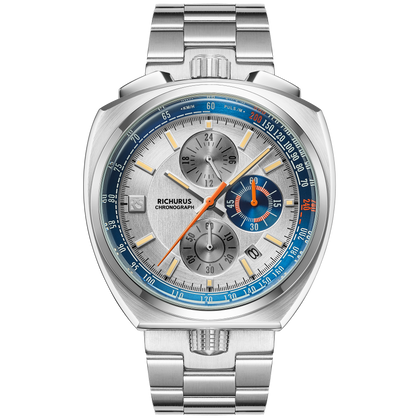 The Bullhead Chrono – Bracelet – Azure