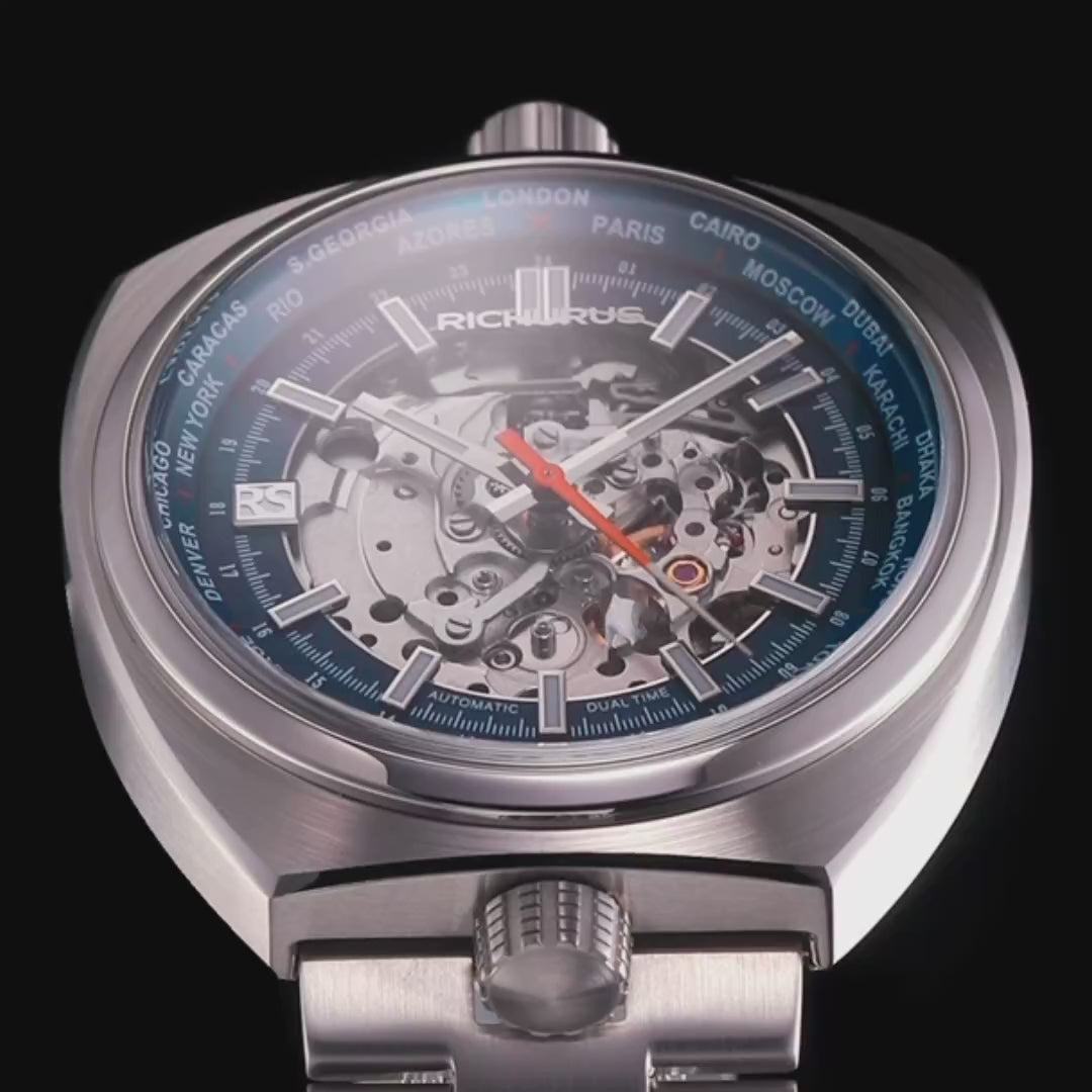 The Bullhead Automatic - Bracelet - Blue