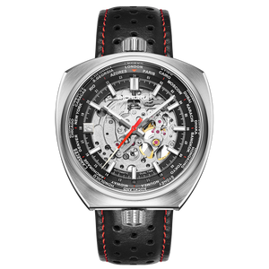 The Bullhead Automatic - Leather - Black