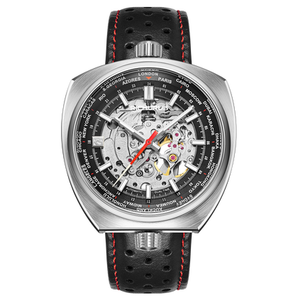 The Bullhead Automatic - Leather - Black