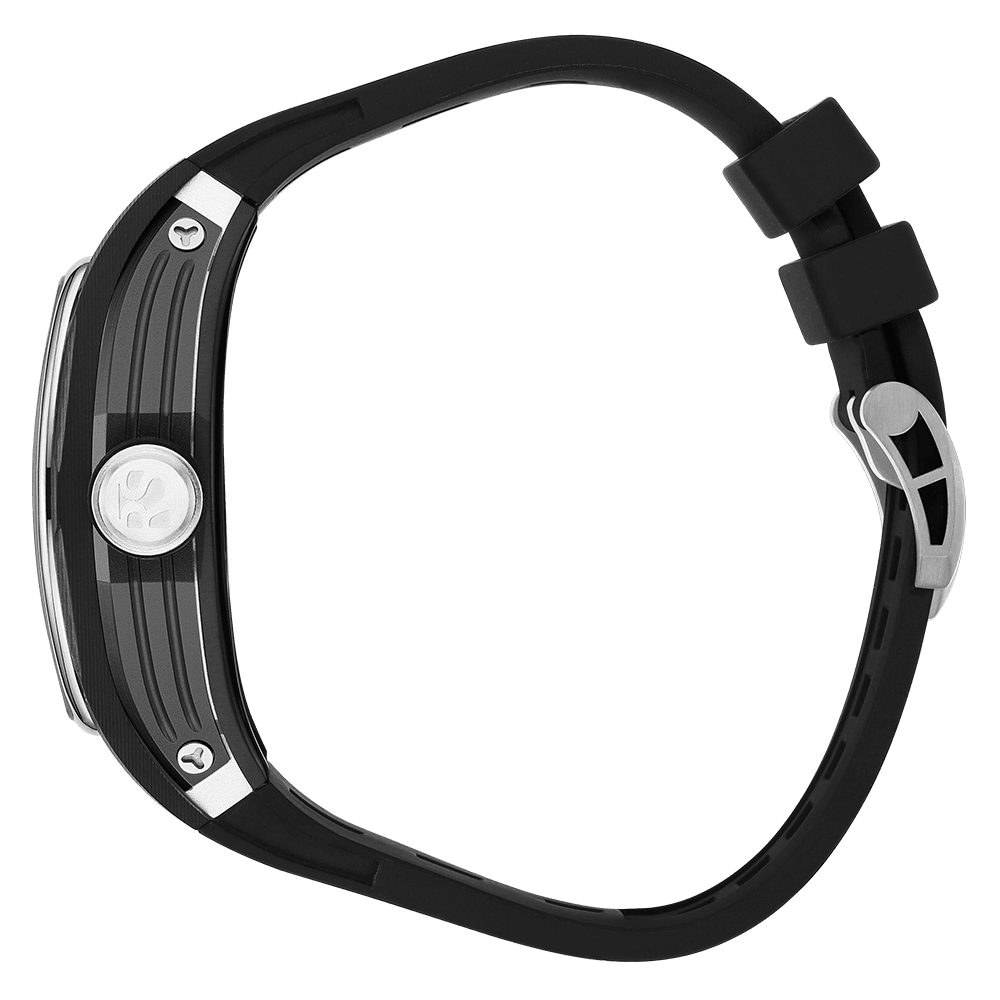 The Carbon Fiber – Black/Black – Skeleton – Automatic Mechanical - RICHURUS WATCHES